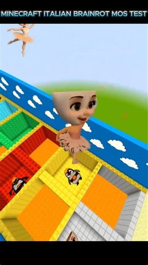 MINECRAFT ITALIAN BRAINROT VS SQUID GAME LAVA JUMP CHALLENGE