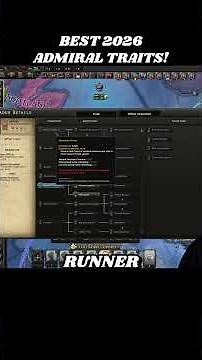 ⚓ The BEST 2026 Admiral Traits & Builds! | HOI4 Shorts