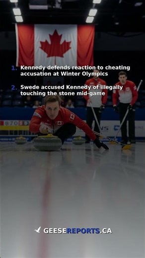 Kennedy regrets language after curling 'cheating' accusation