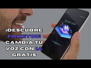 ¡DESCUBRE FAKEYOU! CAMBIA TU VOZ CON iA GRATIS