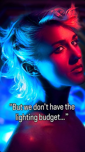 3K views · 42 reactions | The Setup VS The Shot: DIY Lighting Hack →...