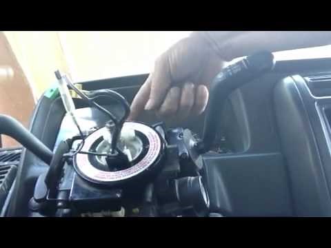 XJ jeep clock spring removal