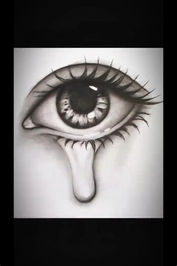 how to draw a pretty eye👀step by step for beginners #sketchingskills #viralvideo