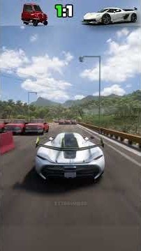 Peel P50 Vs Koenigsegg Jesko #shorts