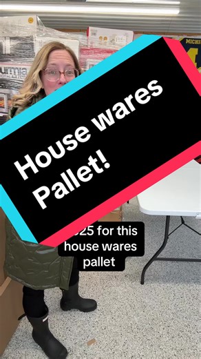 Home goods pallet! It was $625 and I’m feeling good about this one! #homegoods #pallet #kohls #palletlife @GRP Liquidations “Mitch GRPL” has these in warehouse!