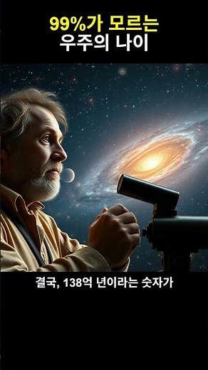 우주의 나이, 충격적인 계산법 공개! #우주 #우주탐사 #천문학