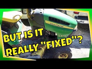 John Deere LA145 22HP Briggs And Stratton Exhaust Backfiring And Surging Diagnostic