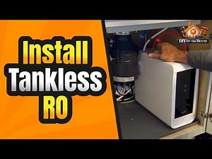How to Install Tankless Under Sink RO Water System | Tankless Reverse Osmosis