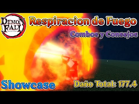 Demon Fall Showcase Breath of Fire Roblox