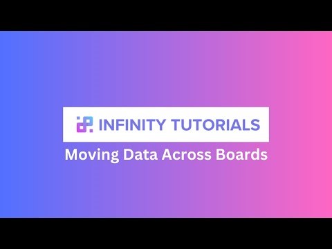 Infinity Tutorial: Moving Data Across Boards