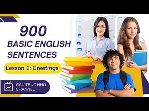 900 Basic English Sentences – Lesson 1: Greetings | Learn Everyday English #learnenglish