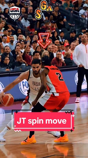 Jayson Tatum's Jaw-Dropping Spin Move | Team USA vs Canada