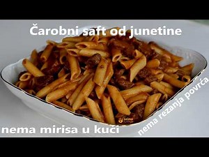 Čarobni saft od junetine recept (bez ulja, dinstanja i mirisa, bez rezanja povrća) a savršenog okusa