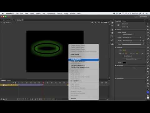 Animate Tutorial 11 Filters in Animate CC