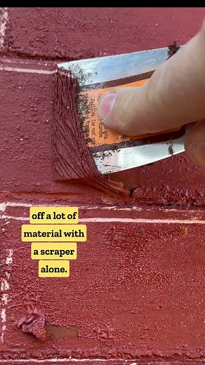 Using the wrong type of paint on old brick can be CATASTROPHIC! Much of the failure we see is due to impermeable treatments to an assembly that wants to breathe. Maybe 9 times out of 10 is dramatic, but we see a lot of premature failure caused by latex paint, DryLok, and other ‘over the counter’ treatments. . If you must paint your brick (sometimes we do), make sure to find one with the right permeability. Just because something sticks to masonry, doesn’t mean you should use it. Try googling ‘mi