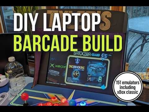 Retro gaming with an old laptop