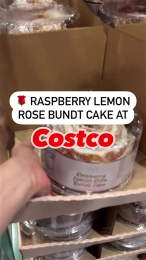Raspberry Lemon Bundt Cake at Costco: A Spring Delight