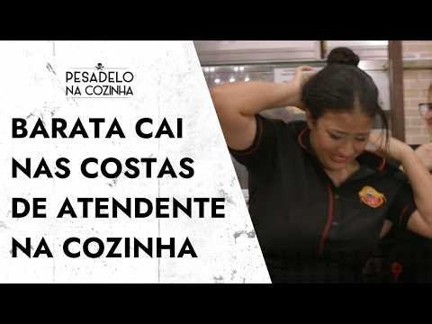 Barata pousa em funcionária da Casa do Norte e Jacquin fica FURIOSO no Pesadelo na Cozinha