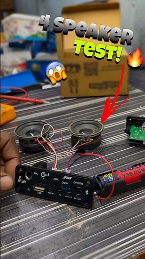 4 Speaker Test 🔥 Will this amplifier handle it?