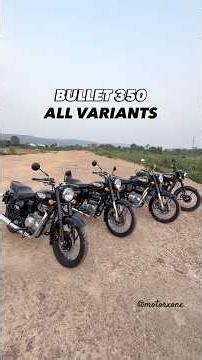 Bullet 350 All Variants With New Prices🔥#royalenfieldbullet350 #bulletmerijaan #motorxone
