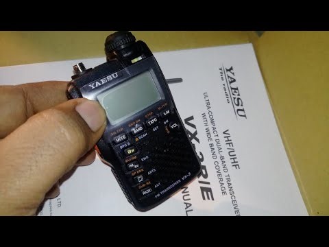 Yaesu VX-3R VHF UHF handheld