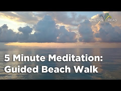 5 Minute Meditations - Guided Meditation - Beach Walk - Episode 3