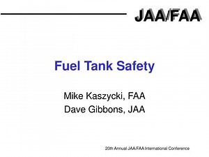 Fuel Tank Safety - SlideServe