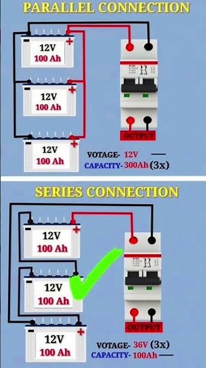 How to Connect Batteries in Series and Parallel | Increase Voltage or Capacity?