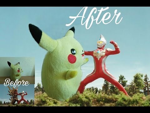 Picsart tutorial: Cut and paste photo demo