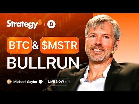 LIVE: Michael Saylor on Bitcoin Bull Run & MSTR Stock – BTC Price Analysis