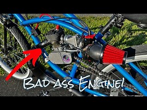Motorized Bicycle - 87cc Frankenstein vs Phantom 85 - Night & Day Difference!