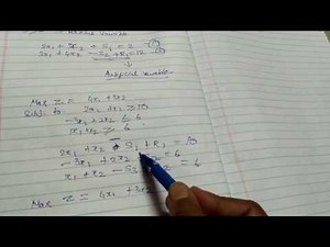 Big M Method in Tamil