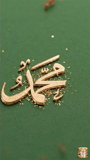 Tiny Red Ants Wrote Muhammad in Gold! 😱✨ #shorts #viralshorts #muhammad