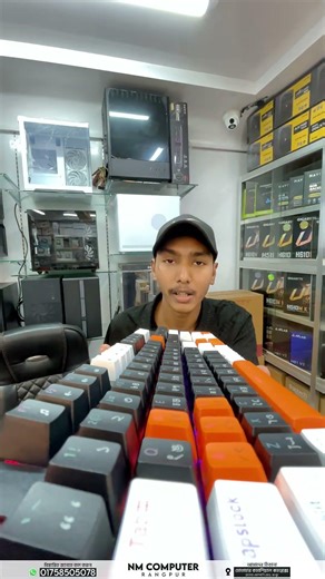 Aptech A700M Mechanical Keyboard 🔥 | Market er Sobcheye Cheap Price | NM Computer Rangpur