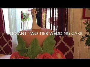 How To Make A Home Made Wedding Cake - Wedding Cake Tutorial / Cake Ideas