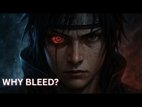 Why Mangekyo Sharingan Eyes Bleed | Naruto Explained