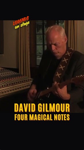 David Gilmour 4 Magical Notes "Shine On You Crazy Diamond"