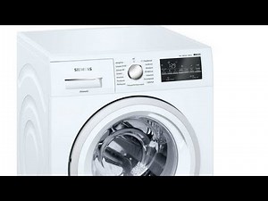 Σύνδεση νέου πλυντηρίου SIEMENS WM12T469GR το φθηνότερο 9 κιλών της siemens