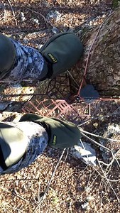 Few things... boot muffs ✅ Legend platform✅ Deer under the stand✅ #huntersafetysystem #deerhunting #saddlehunting #deerseason #bowhunting | Hunter Safety System