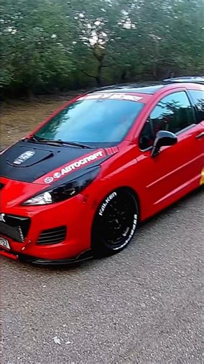 Peugeot 207 RC Red-Black