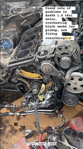 Audi A4 B8 1.8 tfsi motor service #audi #ae888 #turbo #repairing #b8 #vw #skoda #motor #engine #fix