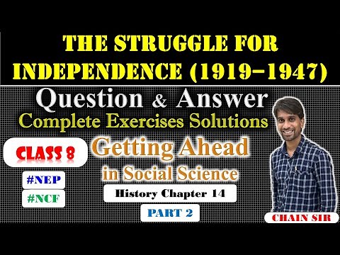 Class 8 History Chapter 14 The Struggle for Independence Question Answer | Part 2 | Social Science
