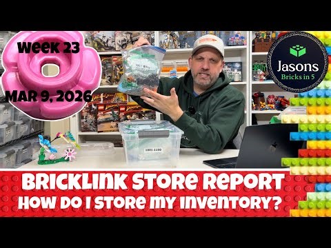 How do I store my inventory? | Week 23 Selling on Bricklink