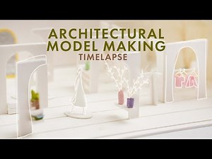 Architecture Model Making | Process + Tips | Year 1 Ravensbourne University