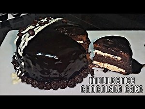 Chocolate Indulgence Cake Recipe • Cotton Soft Chocolate Cake • Kek Indulgence Ala Secret Recipe