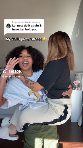 Mother and Daughter Lift and Carry Fun | Funny TikTok Video Compilation