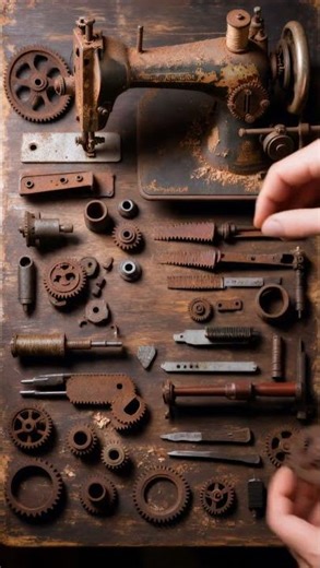 Old Sewing Machine Restoration | Satisfying Before & After