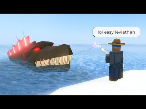 How To EASILY Spawn The SEA LEVIATHAN In FISCH Roblox