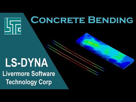 Simulation of Reinforced Concrete Bending in LS-DYNA R11