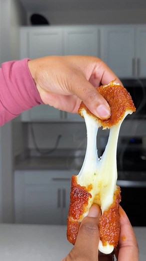 Homemade Nashville Hot Mozzarella Sticks Recipe